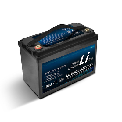 блок батарей иона Lifepo4 лития 12.8V 150ah с экраном LCD для телекоммуникаций