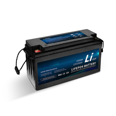 экран LCD блока батарей иона lifepo4 лития 12.8V 150ah для опоясать чистый инвертор энергии волн синуса