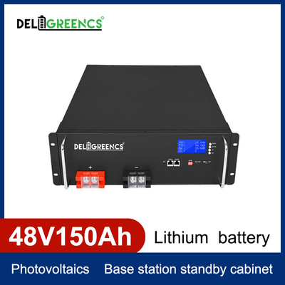 батарея шкафа сервера 48V 150AH Lifepo4 для накопления энергии энергии ветра Handybrite солнечного
