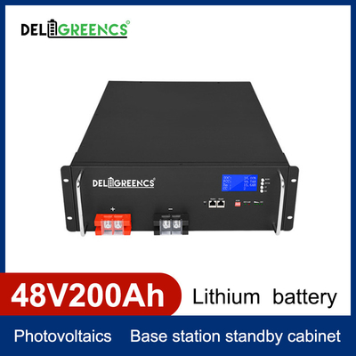 батарея шкафа сервера накопления энергии Lifepo4 48V 200AH для солнечной энергии энергии ветра