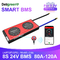 Deligreen Smart Bms Lifepo4 аккумулятор 8S 24v 80-120A с UART BT 485 CAN функцией для наружного хранения RV